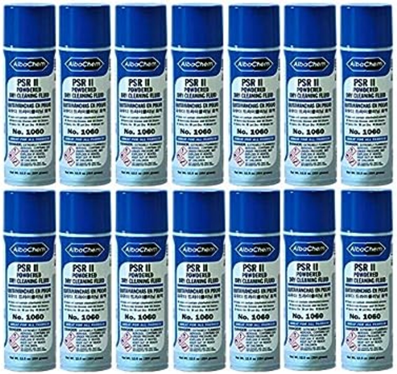 AlbaChem PSR II Powdered Dry Cleaning Fluid Spot Remover 12.5 Oz. - 12/Pk